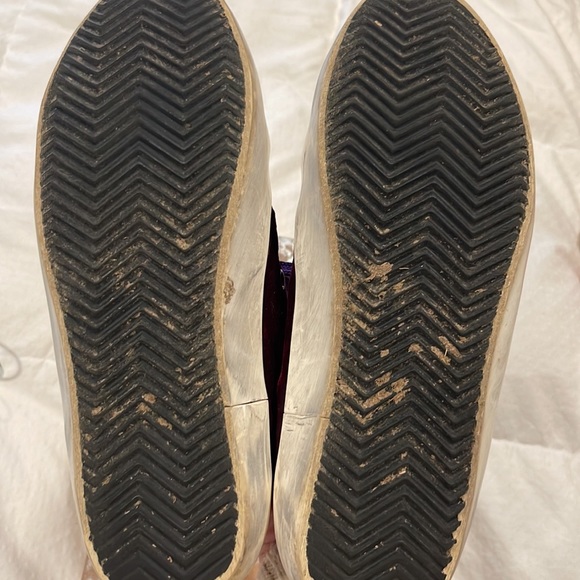 special edition: burgundy velvet with purple laces - Picture 3 of 3